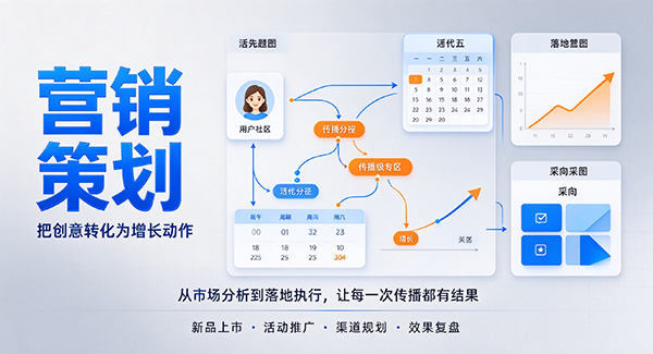 西秀区营销策划